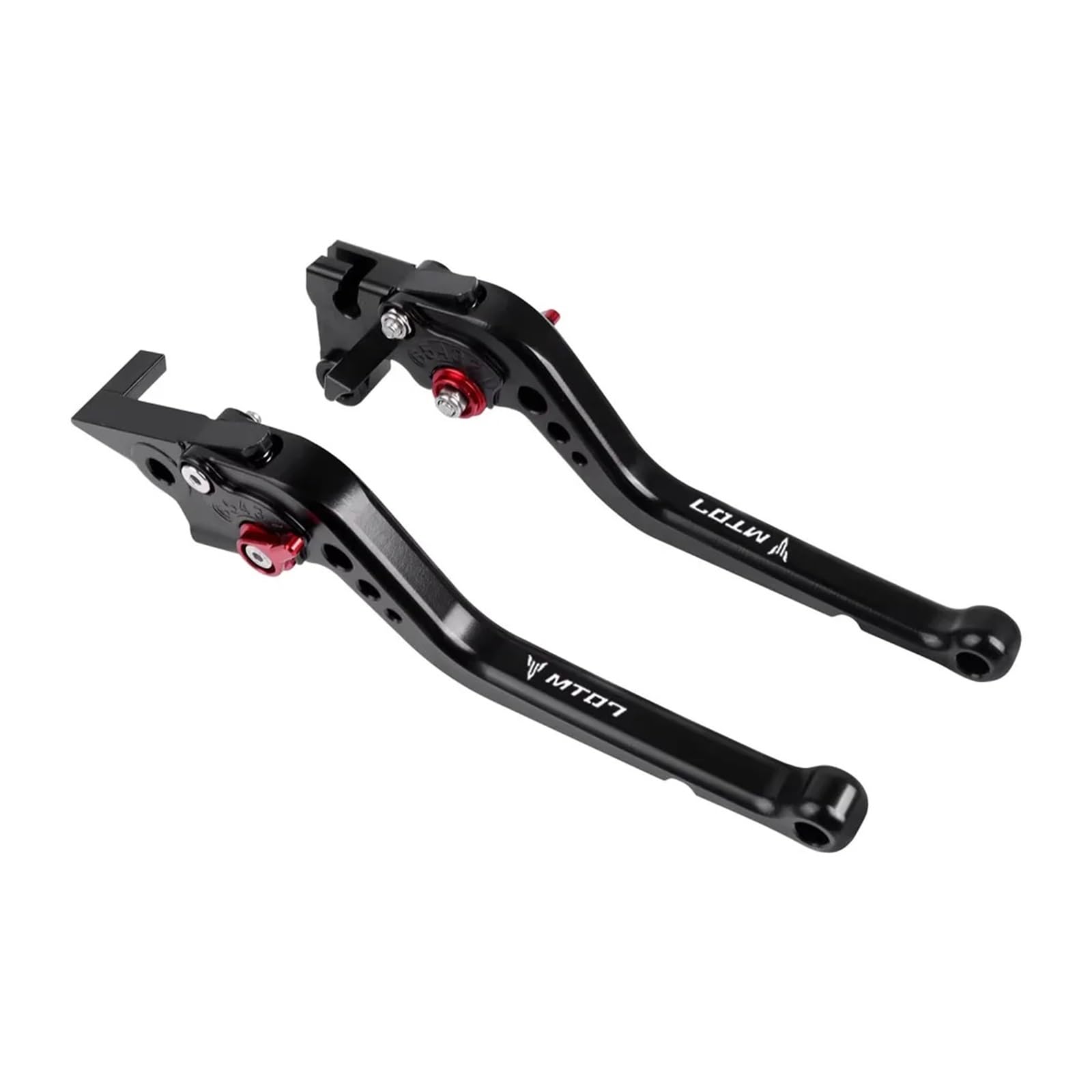Ywqjiopm 10 Motorcycle Brake Clutch Lever For Mt-07 Fz-07 Mt 07 Fz07 Mt07 Fz 07 2014-2023 Motorcycle Adjustable Folding Extendable Brake Clutch Levers Handle