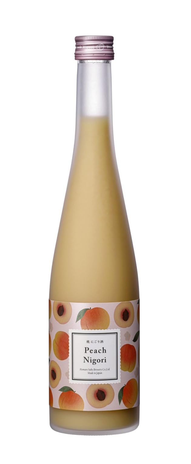 ほまれ酒造 会津ほまれ桃にごり酒 [ リキュール 9度 甘口 日本 福島県 500ml 瓶 ]