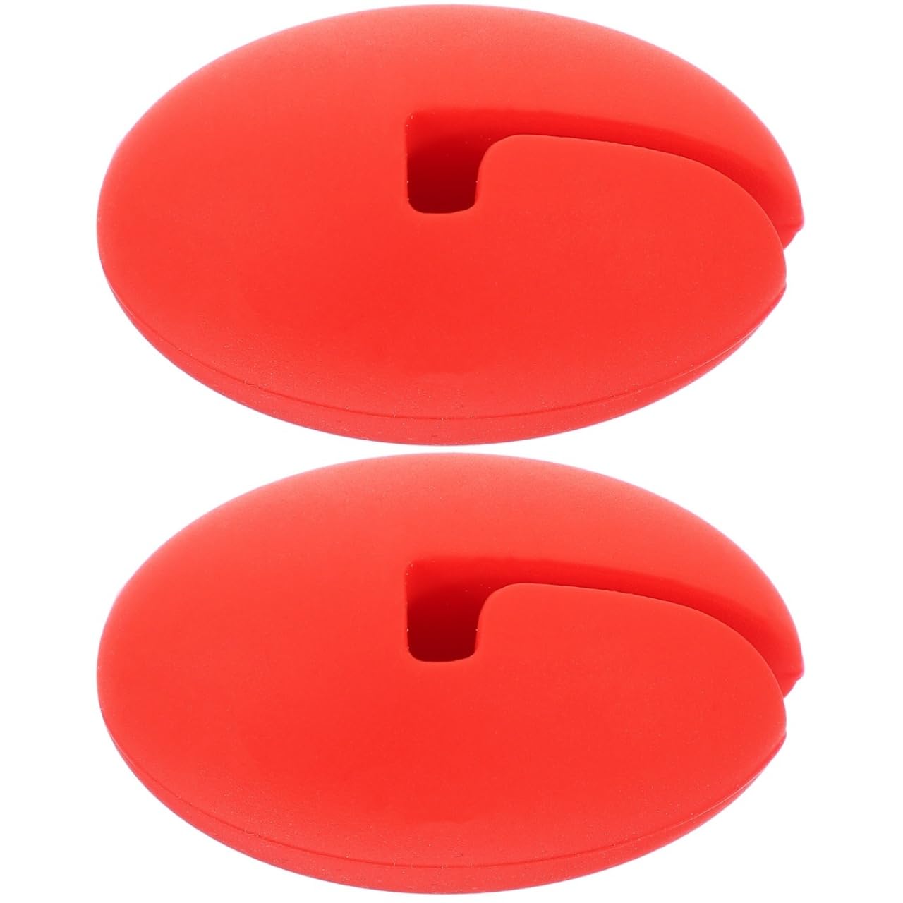 MAGICLULU Lot de 2 pinces en silicone pour thermomètre de casserole pour la fabrication de bonbons, friteuse, confiture, pince pour une mesure facile