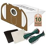 1 Paar Ersatzbürsten passend für Vorwerk Elektrobürste ET 340, EB 350 und EB 351