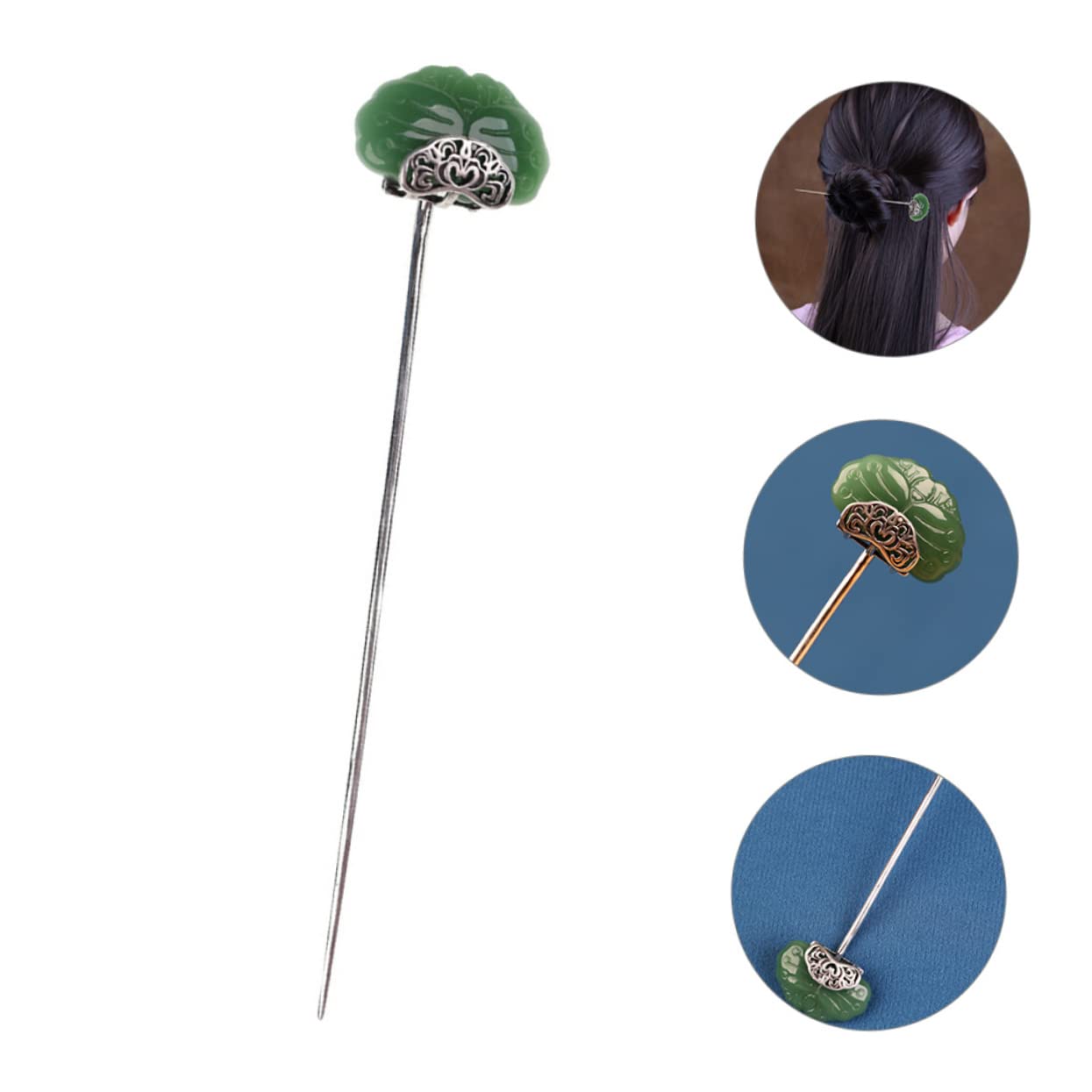 LALAFINA 5stücke Antike Haarnadel Für Vintage Haarschmuck Chignon Pin Für Lange Geeignet Für Partys Und Besondere Anlässe