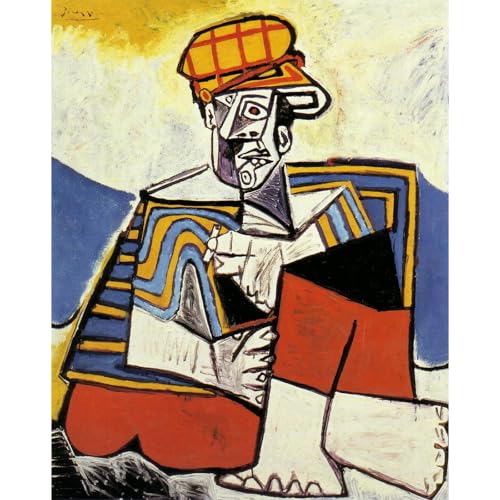Poster Le fumeur [1953] art print 76,2x101,6 cm pour decoration murale