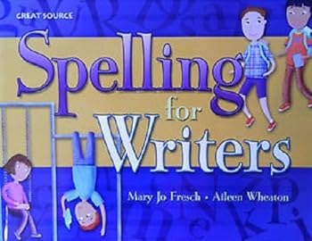 Paperback Great Source Spelling for Writers: Student Edition Grade 1 Book