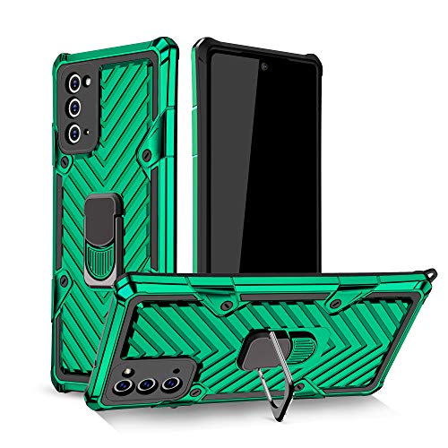 Compatible Samsung Galaxy Note 20 Case | Kickstand | [ Military Grade ] 15ft. SGS Drop Tested Protective Case | Compatible for Samsung Galaxy Note 20/Note 20 5G -Dark Green(Samsung Note20)