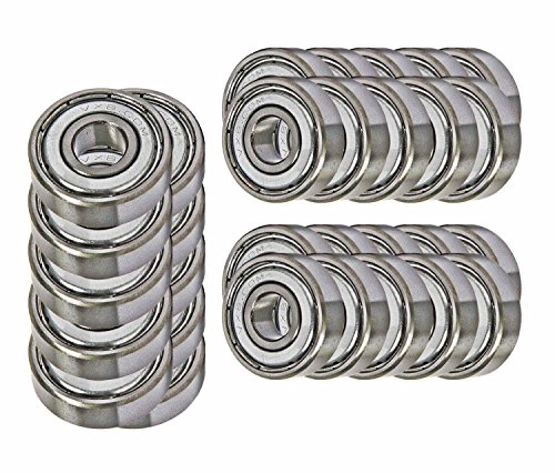 Roulement 608ZZ miniature 8x22x7 mm cage acier étanche lot de 30