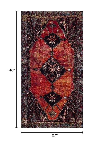 Tapete decorativo SAFAVIEH 2'3" x 4' tradicional miniatura 2