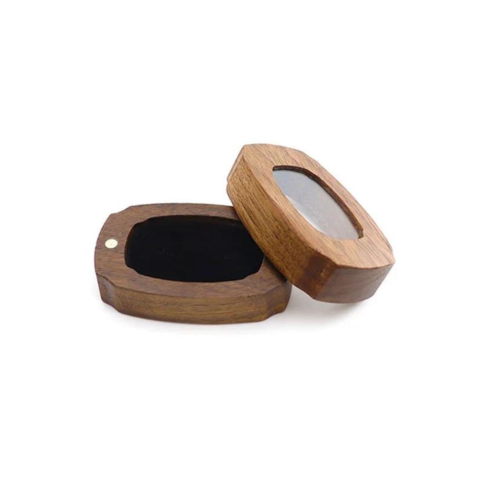 Boîte à bijoux vintage en bois massif pour alliances, cérémonie de proposition, boîte à bagues en diamant, boîte de rangement pour bagues de mariage, boîte de rangement pour bijoux, boucles d'oreille