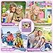 Kids Instant Print Camera,1080P Digital Camera for Kids with 32GB Card & 3 Rolls Printing Paper,4 6 7 8 9 10 Year Old Girls Boys Christmas Birthday Gifts, Instant Print Toys for Girls 6-8 8-10(Purple)