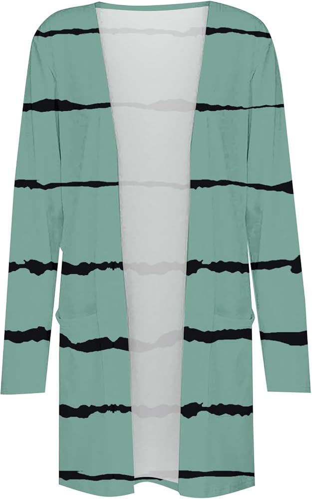 Cardigan A Girocollo, Maniche Lunghe, Damsville American Vintage | La - Foto 11