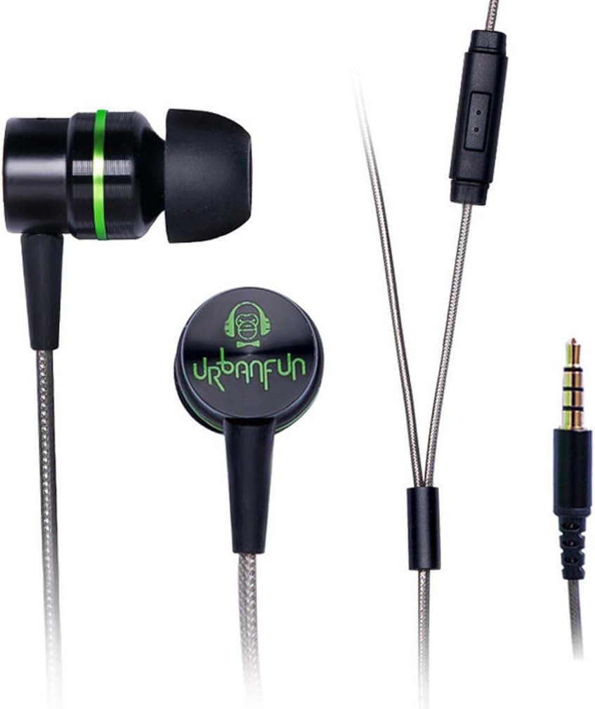 HiFi Earphones, Granvela&Reg; URBANFUN Dual-Driver In-ear Headphones Hybrid Balanced Armature+Dynamic Earbuds for iPhone, iPad, iPod and Android Smartphones,Tablets and Music Players