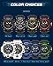 FANMIS Mens Fashion Military Multifunction Digital Watches 50M Water Resistant Electronic LED Backlight Sports Watch Unisex Outdoor Sport Watch
