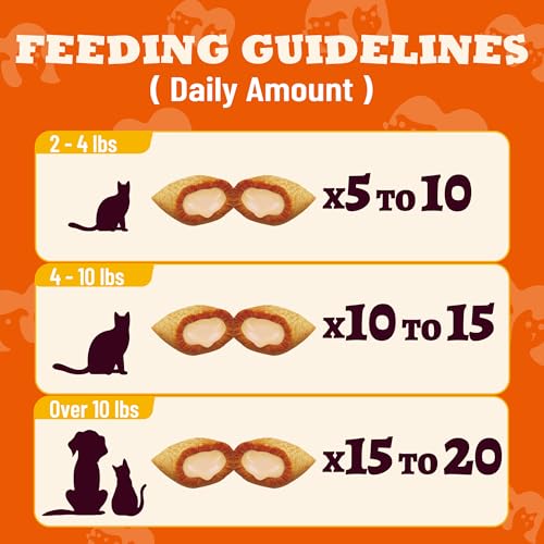 Cat Vitamins Treats with Taurine & Omega-3 13.05oz Chicken Taste - Image 5