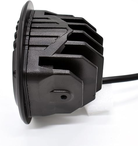 Miniatura 9 de ECAHAYAKU 2 unids 4 pulgadas Fluch Mount LED Pod luces ámbar todoterreno parachoques barra de luz Spot niebla lámpara cuadrada 8D luz de trabajo luz