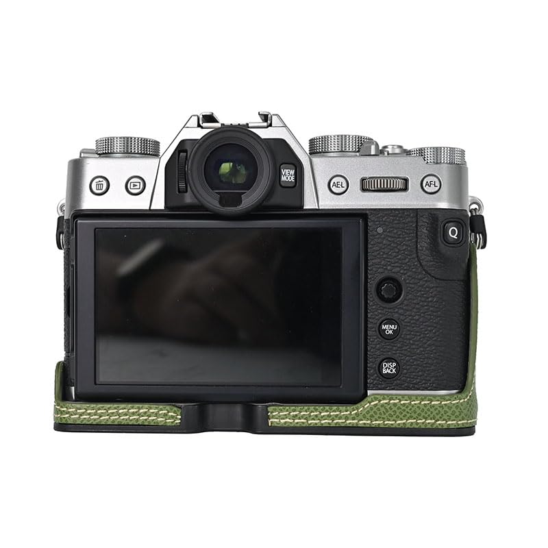 Funda semirígida de cuero PU para cámara Fujifilm XT30 III miniatura 2