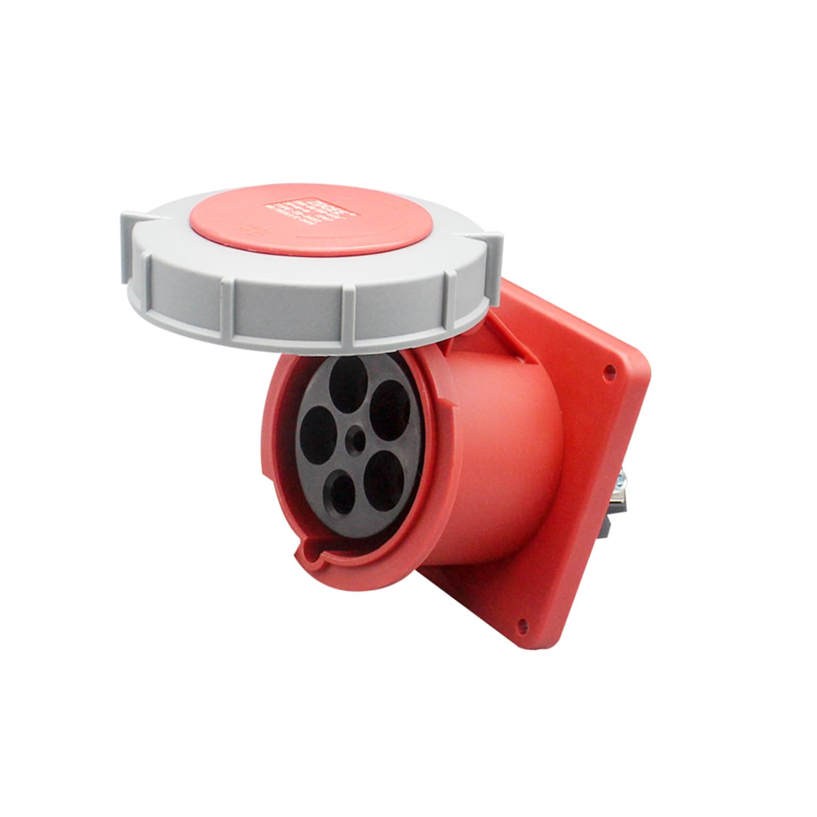 Connettore industriale impermeabile IEC 60309, connettore femmina impermeabile alimentazione 5Pin 125A 380V-415V 3P+E+N 6H IP67, presa nascosta industriale