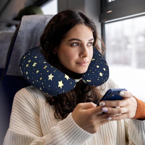 Almohada ergonómica de poliéster tamaño único negra miniatura 6
