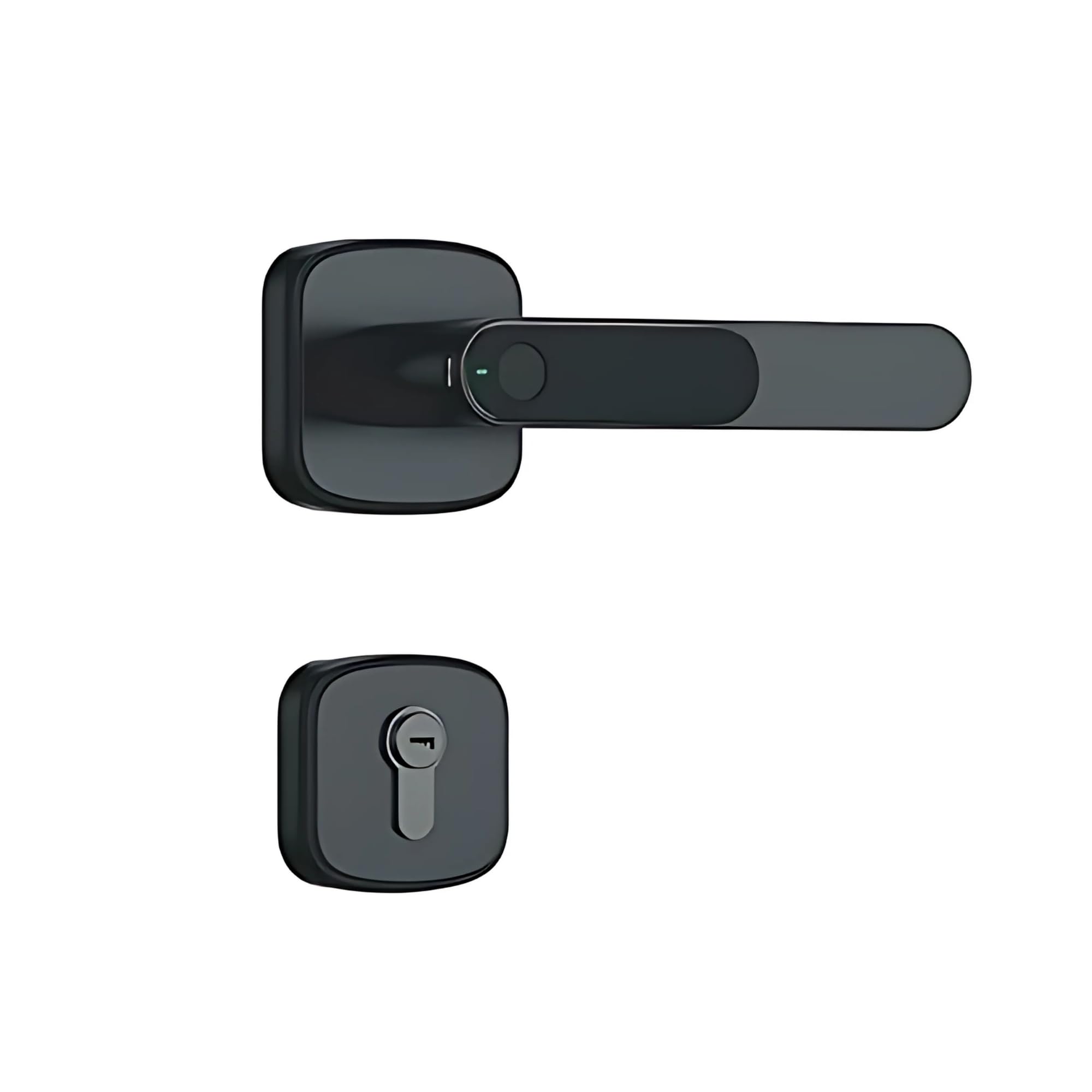 Quba QRIOUS Digital Mortise Lock | 3-Way Access Biometric Handle Lock | Black | Bluetooth & Fingerprint Security with Hijack Protection | 2 Keys & 100 Users | Free Installation | 2 Year Warranty-picture-24