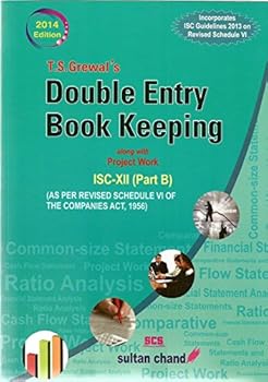 Paperback Double Entry Book Keeping along with Project Work ISC-12(Part B) Book