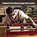 xTool Laser Safety Glasses OD 6+190nm–460nm & 800nm–1100nm, Laser Safety Goggles for xTool F1, F1 Ultra, M1, M1 Ultra, S1, D1, P2 and Most Laser Engraving, Laser Engraver Accessories