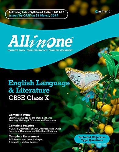 All In One English Language & Literature CBSE Class 10 2020-21 (Old Edition) 1