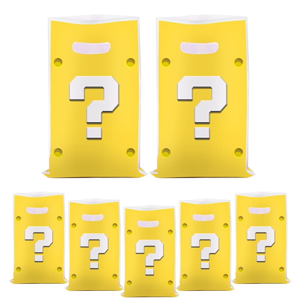 PIJOOKI 30pcs Mario Party Favors Bags Mario Party Decorations Supplies Mario Birthday Party Candy Bag