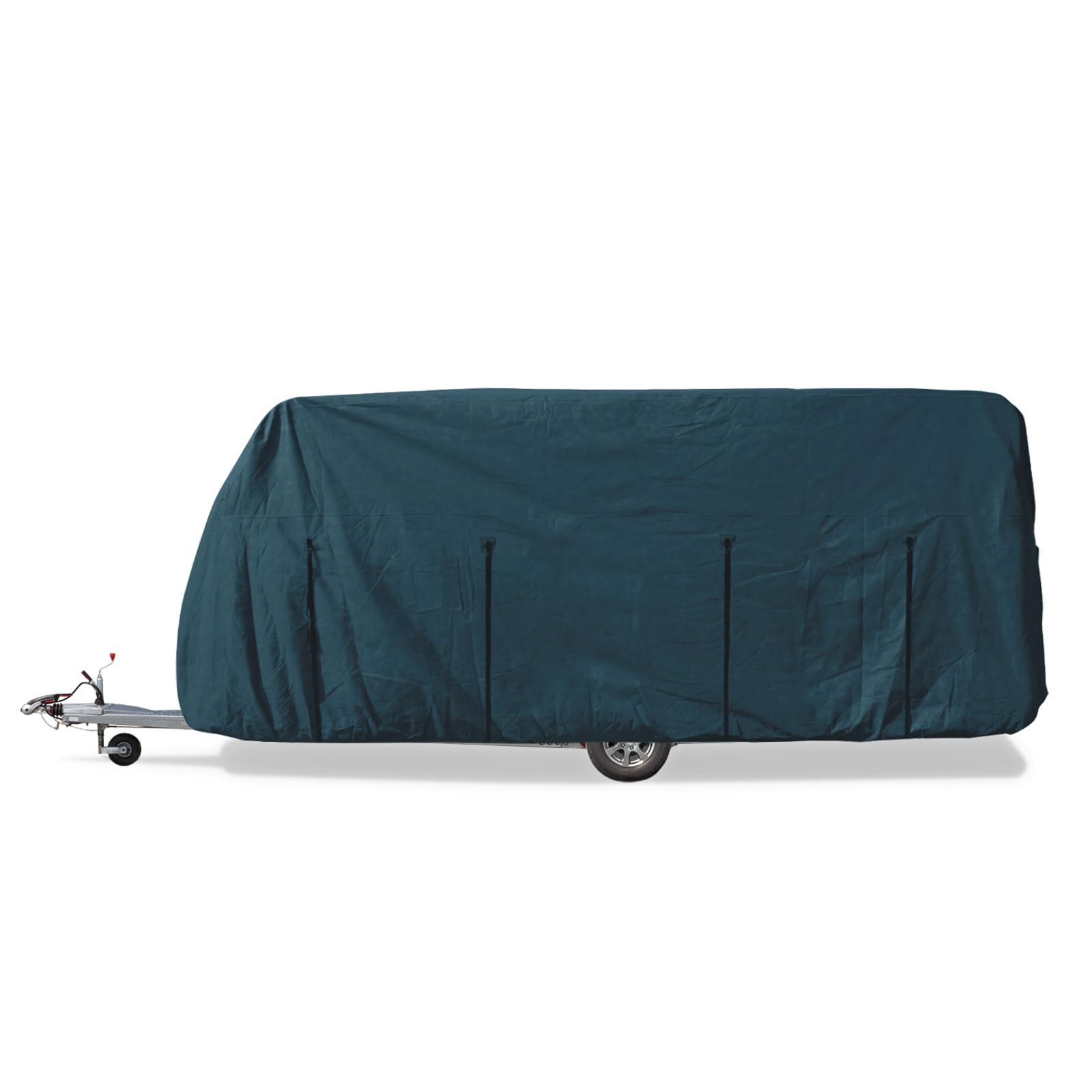 Deiwo Essential Wohnwagen Schutzhülle 610x220x250cm Abdeckplane Caravan Abdeckung