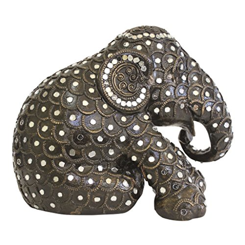 Éléphant peint à la main Rachinee édition limitée motif parade