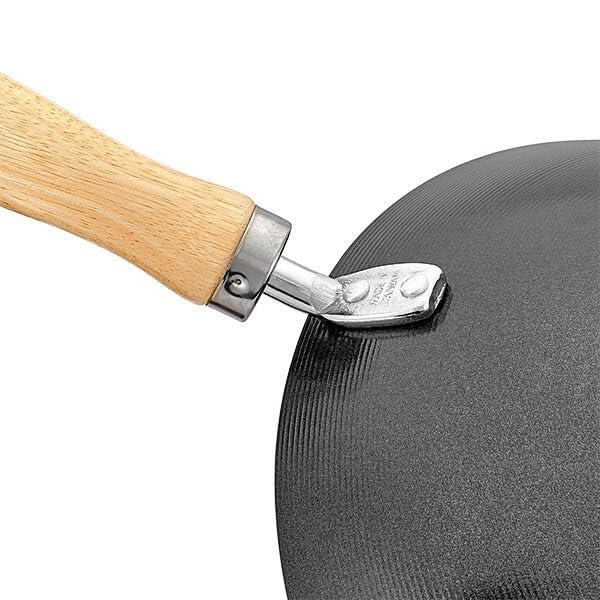 STOVEN Wok antiadherente de calibre pesado de 34 cm