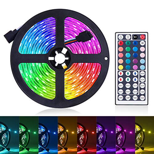 LED Strip Lights, 16.4ft RGB LED Light Strip 5050 LED Tape Lights, Color
