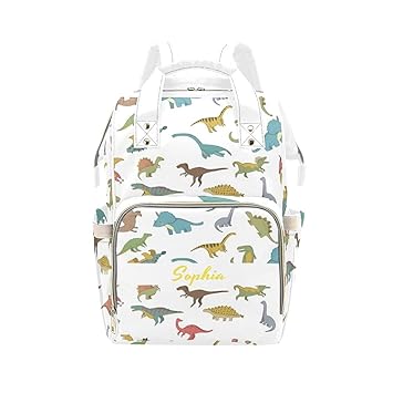dinosaur diaper backpack