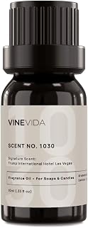 VINEVIDA Scent NO. 1030 Fragrance Oil - 10mL - Inspired by: Trump International Hotel Las Vegas Fragrance Oil for Candle Making - Made in USA Candle Scents Scents for Soap Making