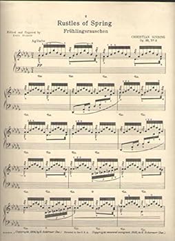 Rustles of Spring (G. Schirmer Selection of Piano Favorites, Op. 32, No. 3)