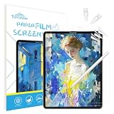 Tarrahow 3 Pack Paper Screen Protector for iPad Mini 8.3 Inch(A17 Pro 7th 2024 & 6th 2021) + 2 Apple Pencil Tip | Matte PET Paper Screen Protector, Anti Glare, Crafted for Natural Writing & Drawing, Protects Pencil Tip