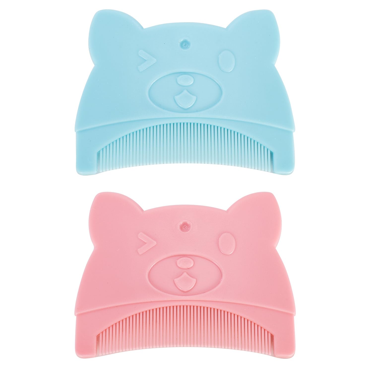 Xynovate 2PCS Baby Sanfter Milchschorf Kamm, Neugeborene Haarkamm, Kamm Gegen Milchschorf Kind, Hilft Bei Der Sanften Reinigen Massage Der Kopfhaut für Neugeborene Und Baby