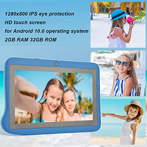 Tablet Infantil, Tablet de 7 Polegadas, Tablet Infantil, 2 GB de RAM, 32 GB de ROM, Tablet de 1280 X
