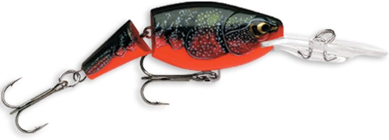 Señuelos de Pesca Rapala Articulados Shad Rap 05 | Señuelo de cebo duro articulado, señuelo de pesca para Lucio Walleye, acción amplia