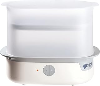 Advanced Steam Electric Sterilizer for Baby Bottles, Kills Viruses* and 99.9% of Bacteria, 5-Minute Sterilization Cycle