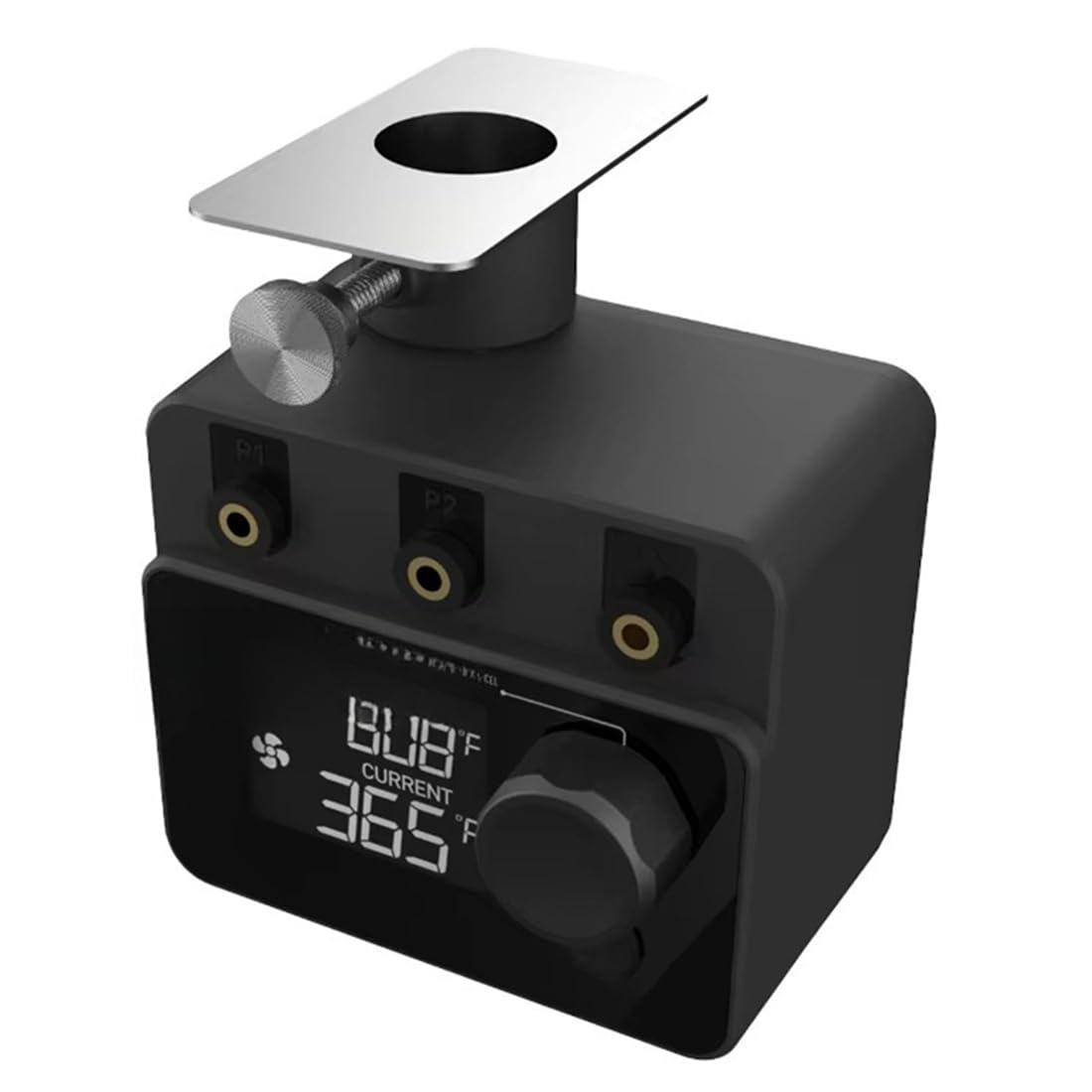 Hndhbfgrt Meat PID Temperature Control Probe Wireless Bluetooth BBQ Fan Controller for Smoker Kamado Oven