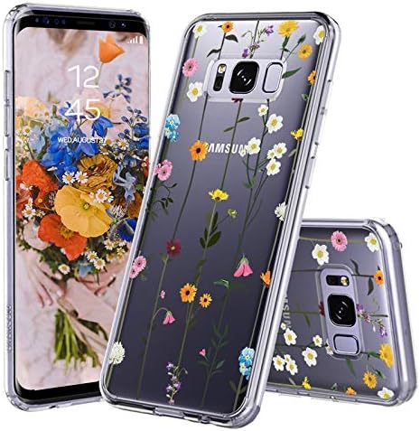 MOSNOVO Compatible with iPhone 14 Pro Max Case Cute Little Wild Floral