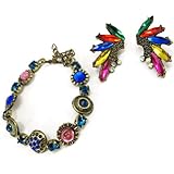 Größe : 18 cm x 5 cm x 4 cm, Andere Eigenschaften :Muster :Oiseau, Coeur Cupidon