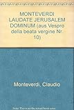 Lauda Jerusalem, Dominum für Chor SAB/SAB - A und T unisono und Orchester