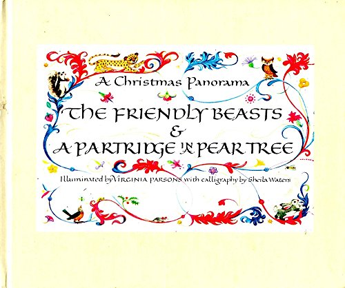 A Christmas Panorama The Friendly Beasts & A Pa... 0385114540 Book Cover