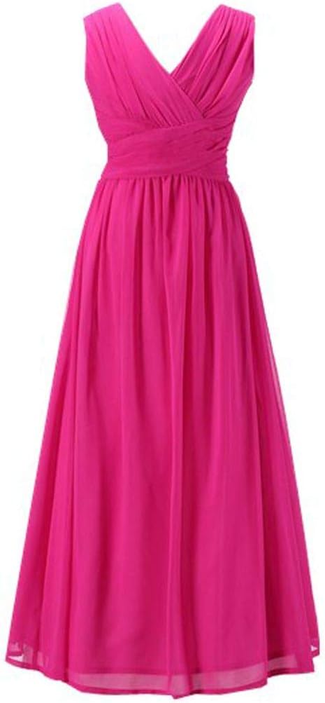 Juniors Long Bridesmaid Dress Party Dresses Flower Girl's Dress