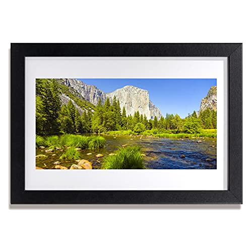 Cadre en MDF avec affiche 30x20 décoration murale nature paysage