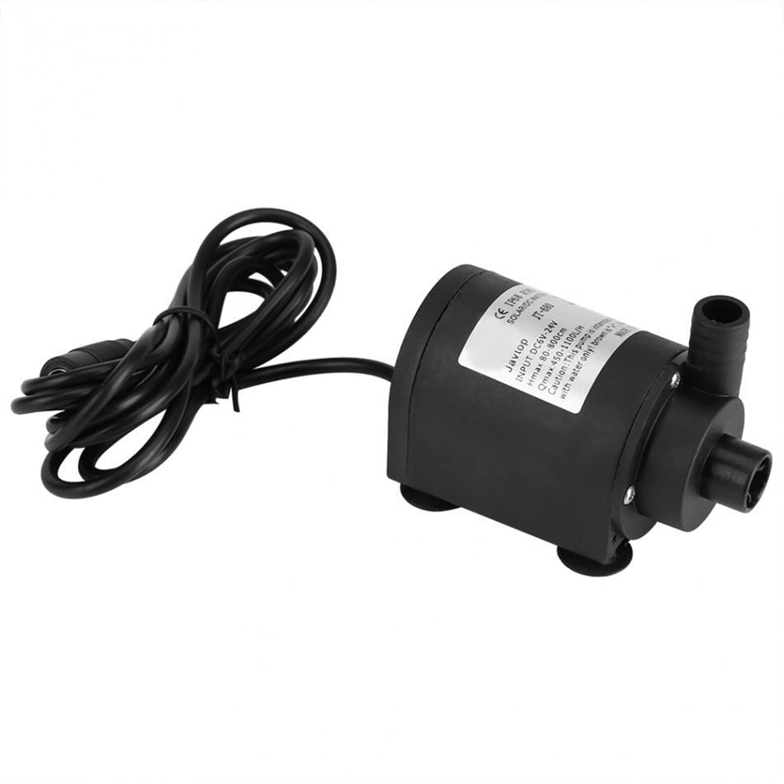 Mini Bomba pequeña DC 24V Bomba de circulación de Agua 100 0l/h Bomba de circulación de Agua Caliente Bomba de Agua sin Cepillo