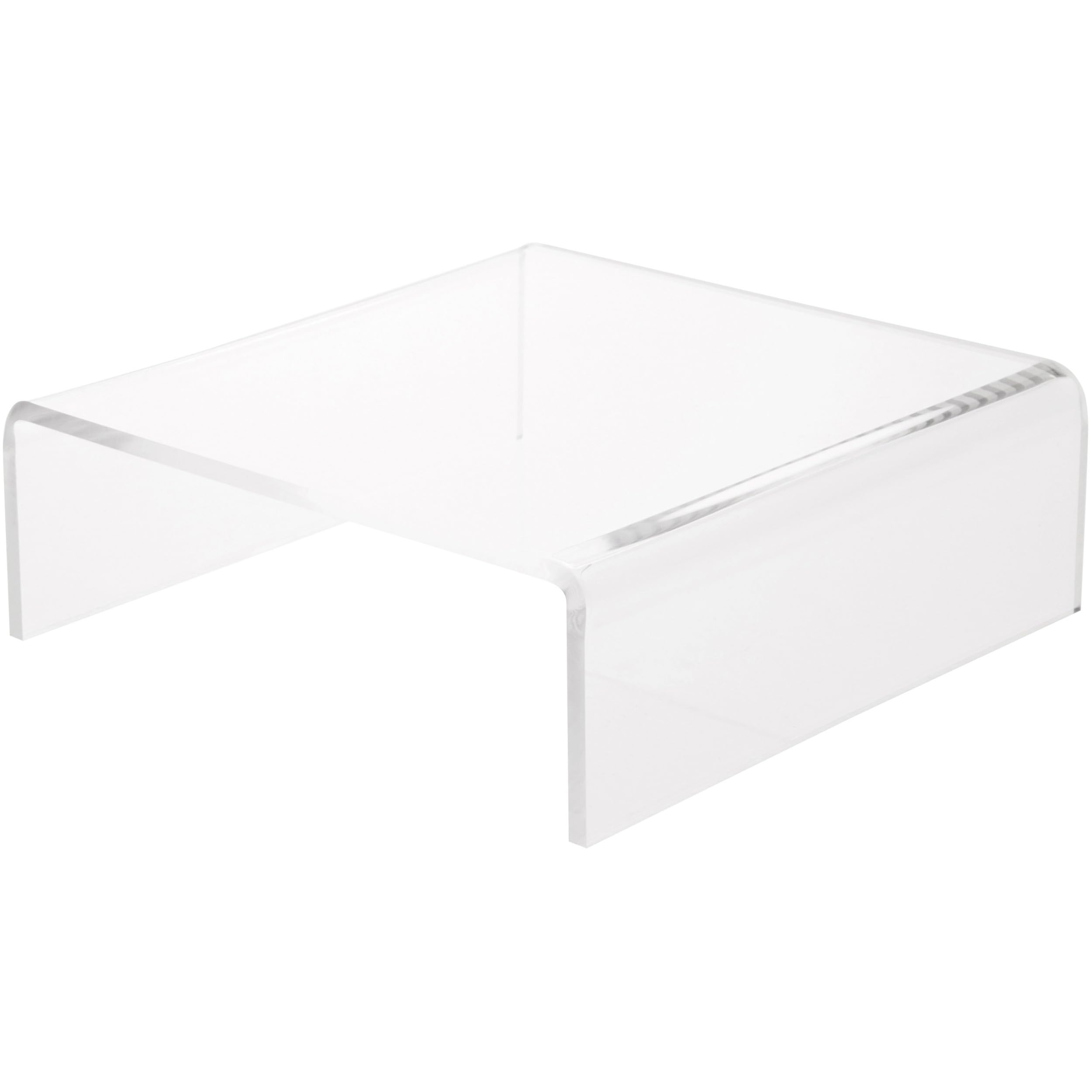 Amazon.com: Plymor Clear Acrylic Short Square Display Riser, 2