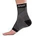 Copper Fit Unisex-Adult's Foot Relief Compression Ankle Sleeve, black, Large
