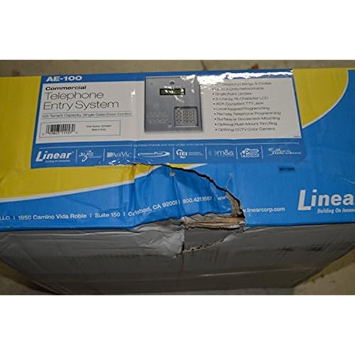 Linear Commercial Telephone Entry System, One Door