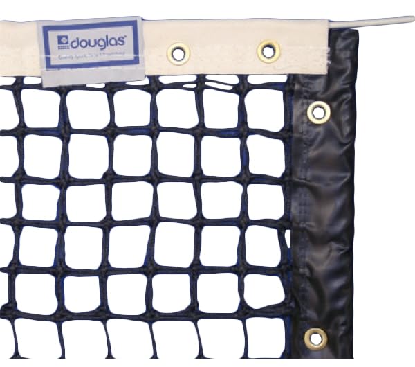 Douglas TN-28DM Tennis Net - 3.5mm Double Mesh - Optional Seasonal Court Maintenance Kit