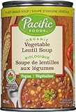 Pacific Foods Organic Vegetable Lentil Soup, 440ml (pack of 1)
